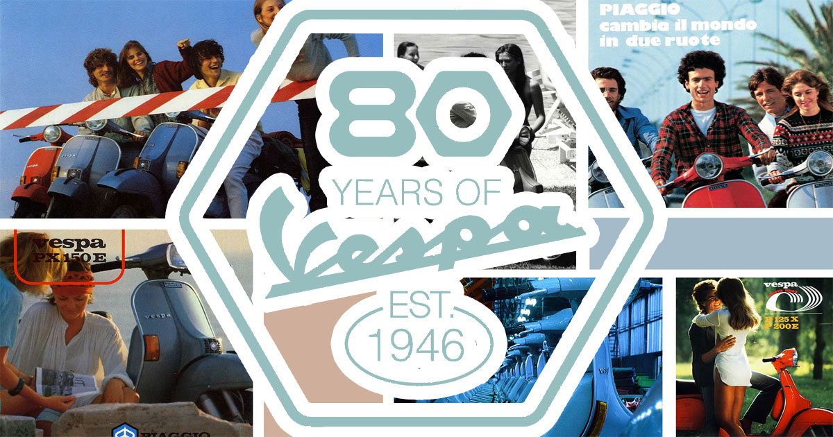 80 χρόνια Vespa η ιστορία ενός μύθου!