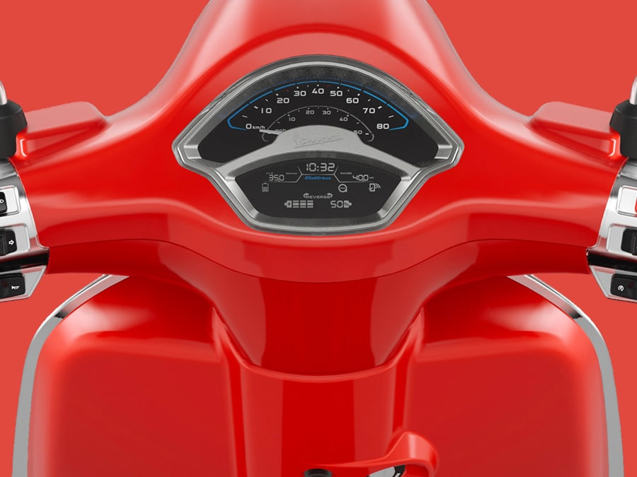 Vespa Primavera Elettrica 45 RED