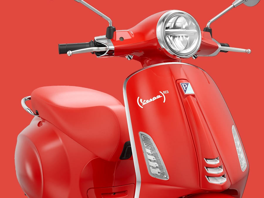 Vespa Primavera Elettrica 45 RED