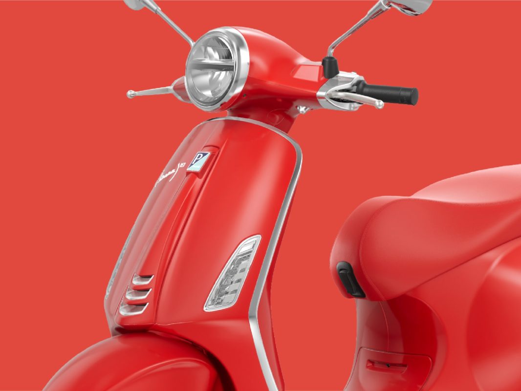 Vespa Primavera Elettrica 45 RED