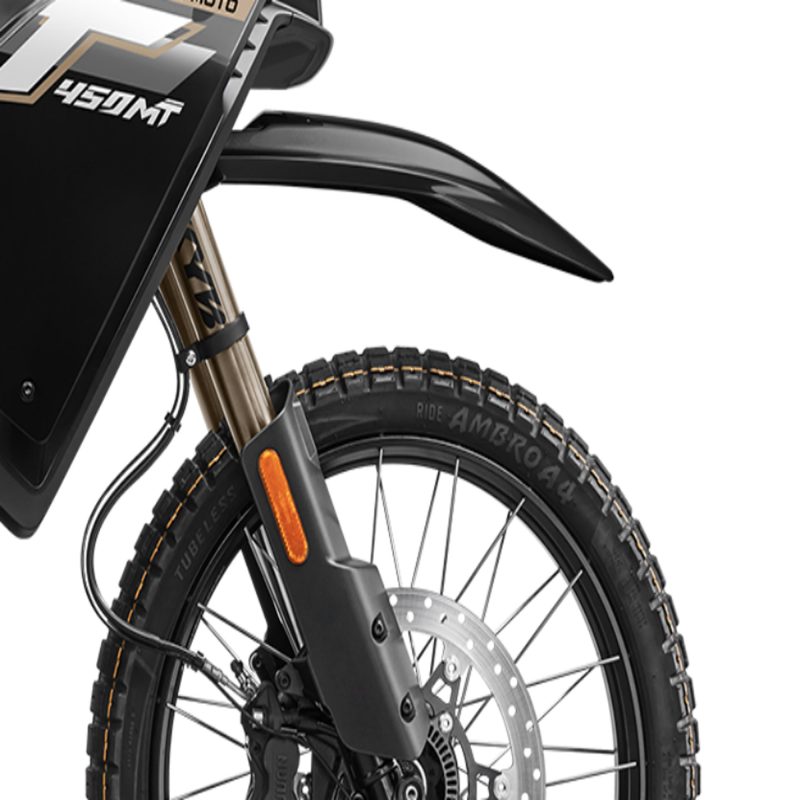 Κιτ Εμπρός Φτερού Nebula Black - CFMOTO