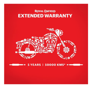 Royal Enfield 5years Warranty