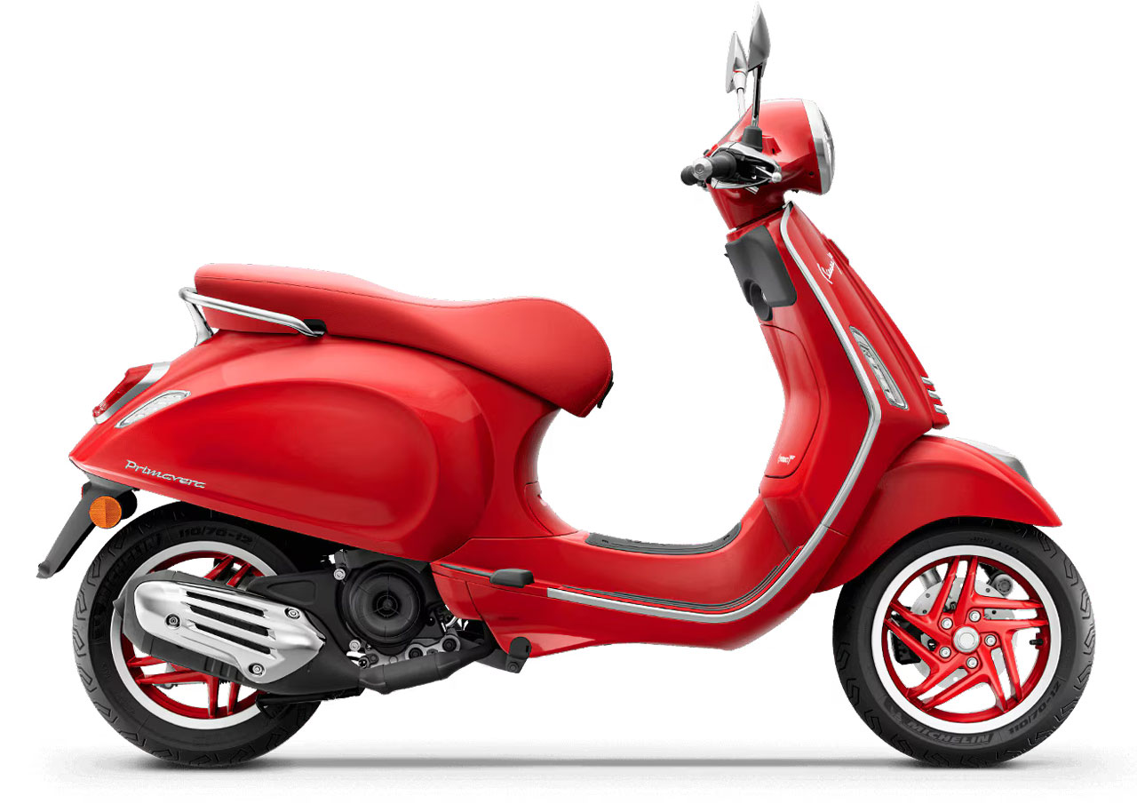 Vespa Primavera 50 Red