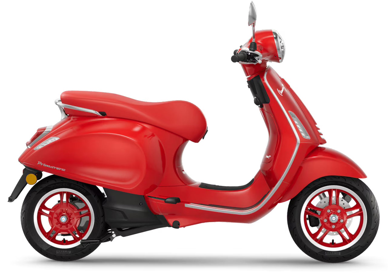 Vespa Primavera Elettrica 70 Red
