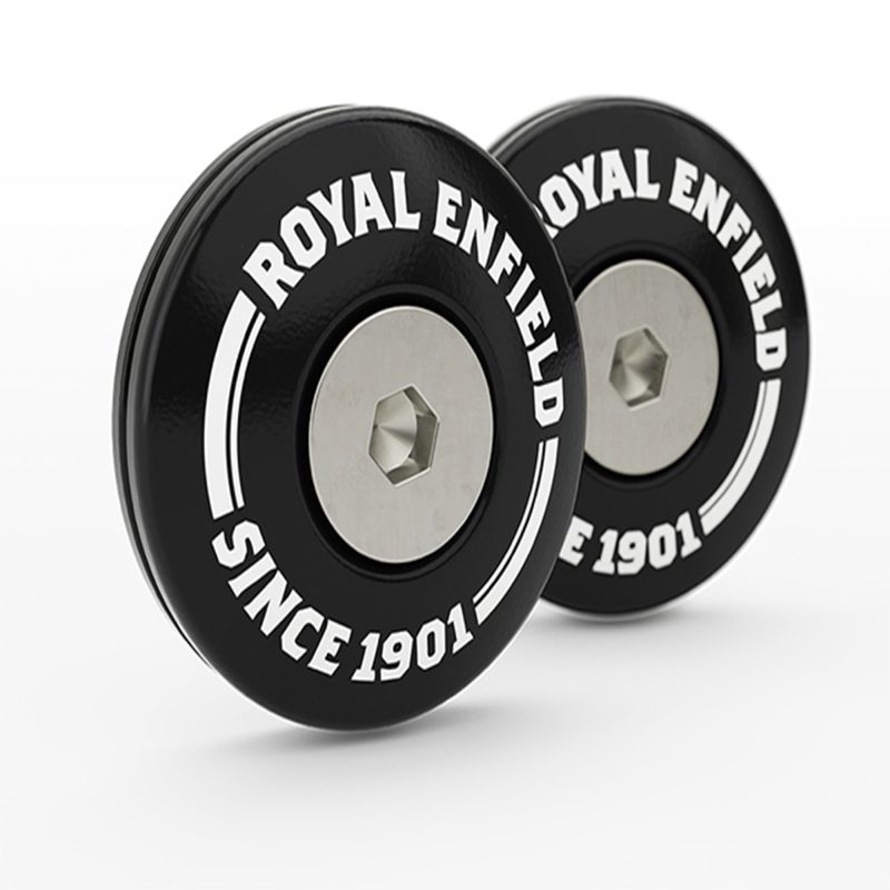 Αντίβαρα Τιμονιού Μαύρα - Royal Enfield