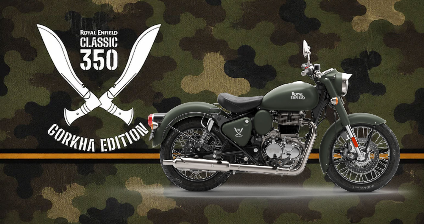 Royal Enfield Classic 350 Gorkha Edition